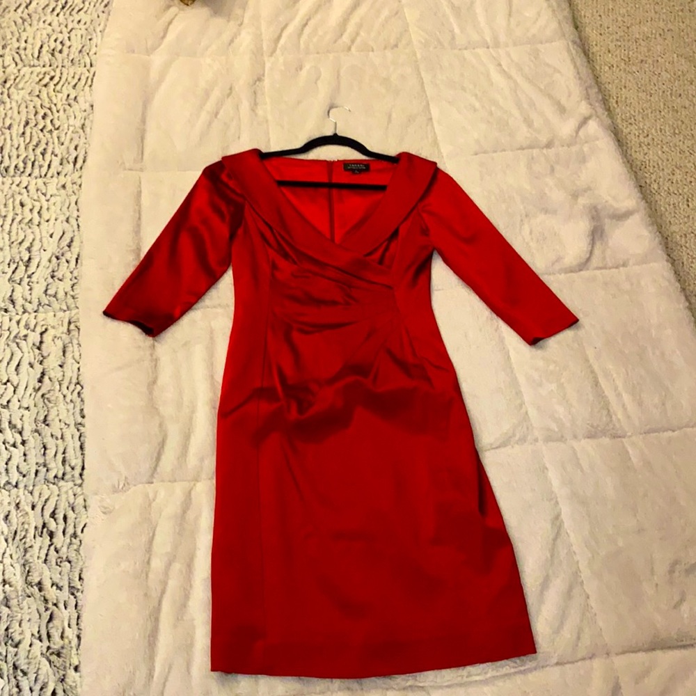 Satiny party dress